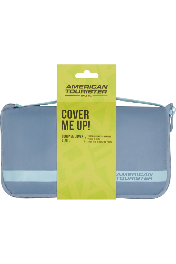 American Tourister American Tourist. Ta Foldable Luggage Cover L  Stone Blue/Blue