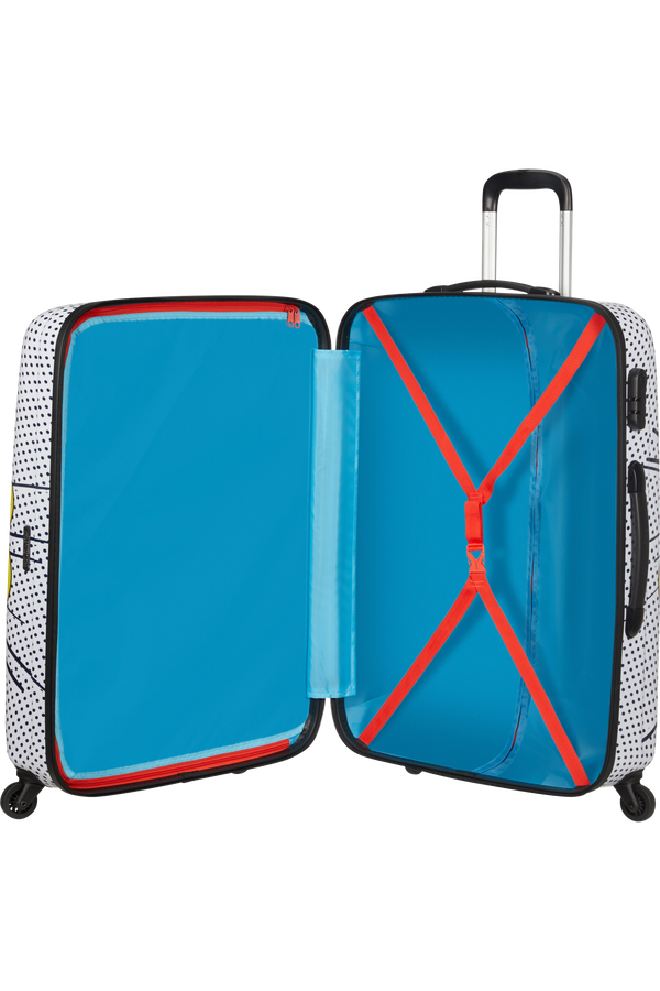 American Tourister Marvel Legends Spinner Alfatwist 75cm  Captain America Pop Art