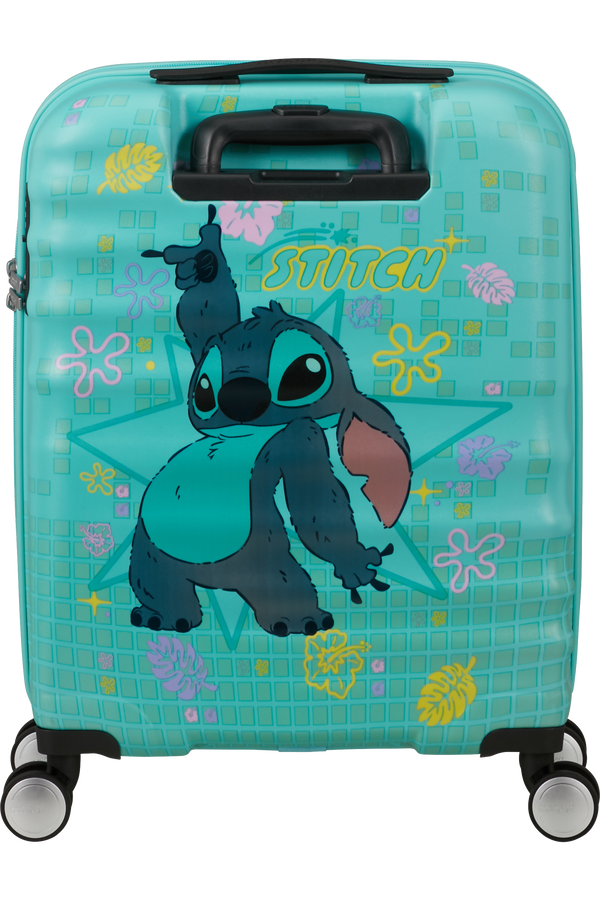 American Tourister Disney Wavebreaker Spinner TSA Disney Fl 55cm  Stitch Flower