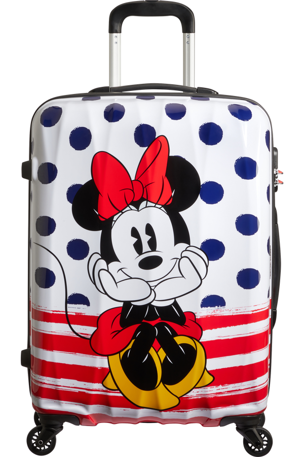 American Tourister Disney Legends Spinner 65cm  Minnie Blue Dots