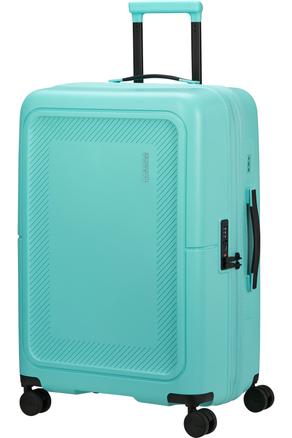American Tourister DashPop Spinner Expandable TSA 67cm Aqua Sky