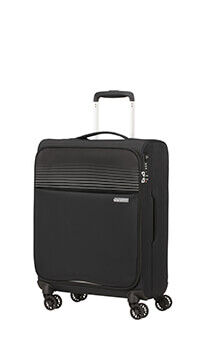 American Tourister Lite Ray Spinner TSA 55cm  Jet Black