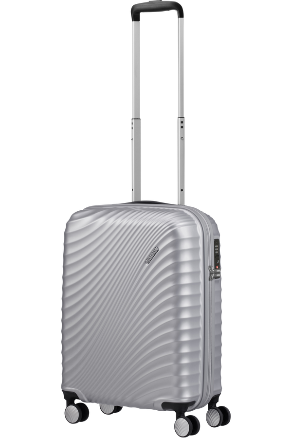 American Tourister Jetglam Spinner 55cm  Argent m&eacute;tal