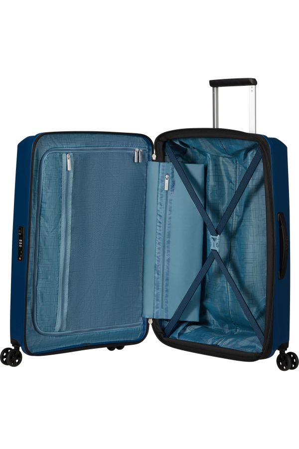 American Tourister Aerostep Spinner 67/24 Exp Tsa 67cm  Bleu marine