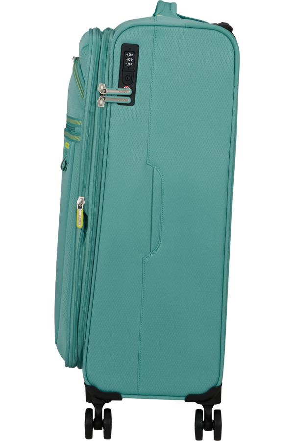 American Tourister Aerospin Spinner Expandable M  Dusty Turquoise