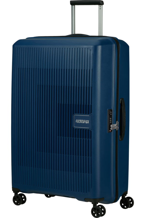 American Tourister Aerostep Spinner 77/28 Exp Tsa 77cm  Bleu marine