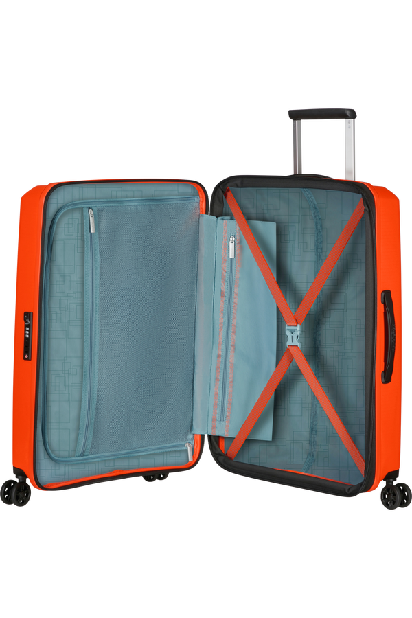 American Tourister Aerostep Spinner 67/24 Exp Tsa 67cm  Orange éclatant