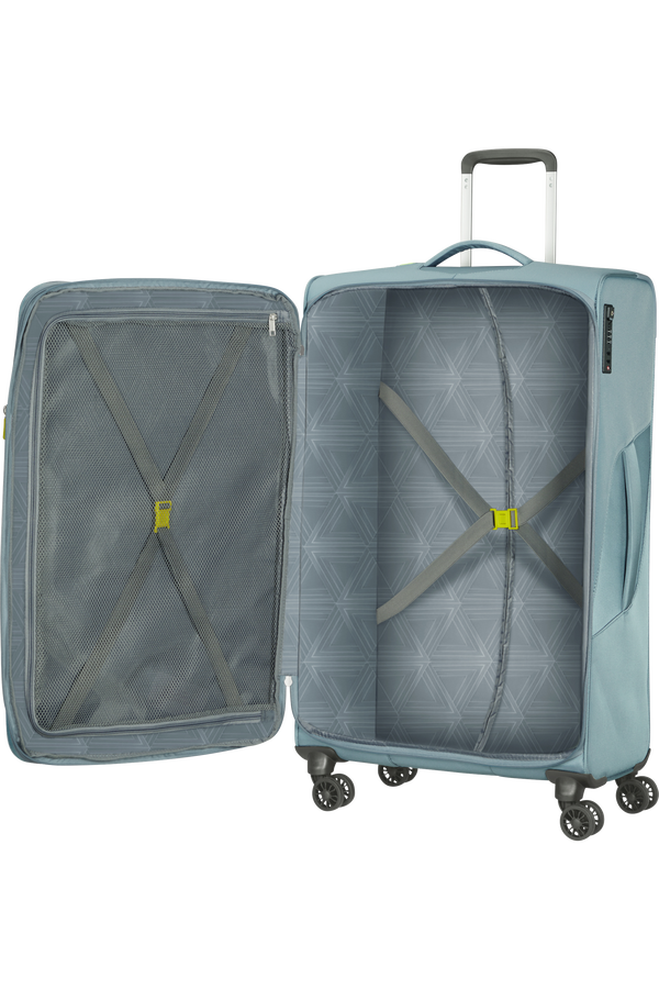 American Tourister Summerfunk Spinner Exp TSA 79cm  Metal Grey