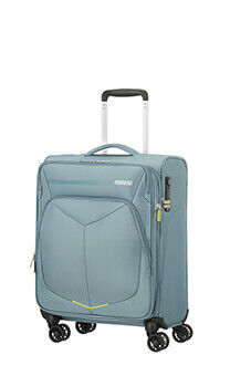 American Tourister Summerfunk Spinner Exp TSA 55cm  Gris M&eacute;tallique