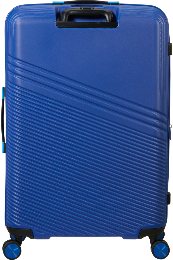 American Tourister Triple Trace Spinner TSA Expandable 76cm  Bleu marine/Bleu