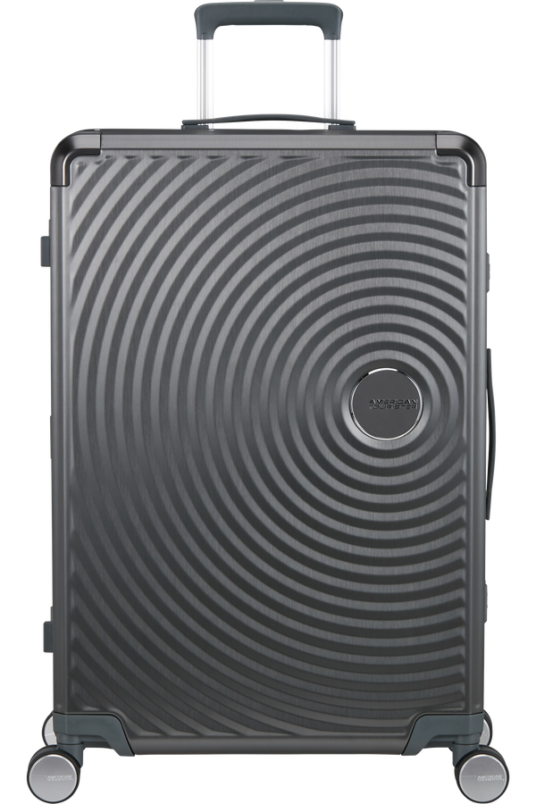 American Tourister Soundbox Alu Spinner TSA 77cm  Brushed Anthracite