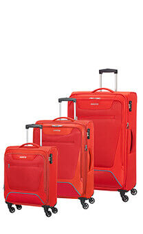 American Tourister Hyperbreez 3 pc Set A  Rouge