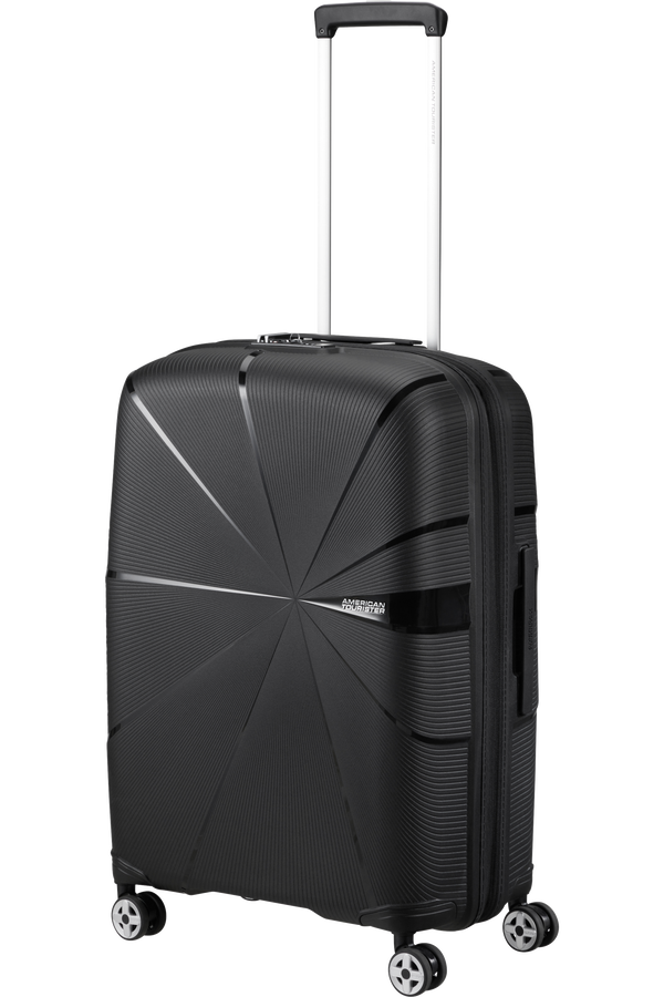 American Tourister Starvibe Spinner Expandable TSA 67cm Noir