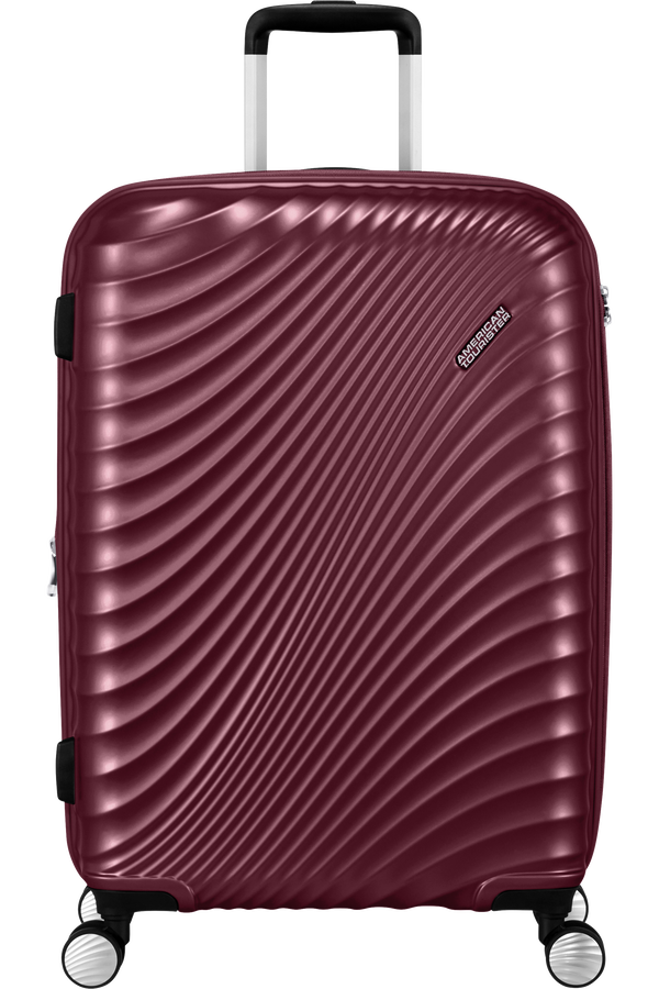 American Tourister Jetglam Spinner TSA Expandable 67cm  Metallic Grape Purple