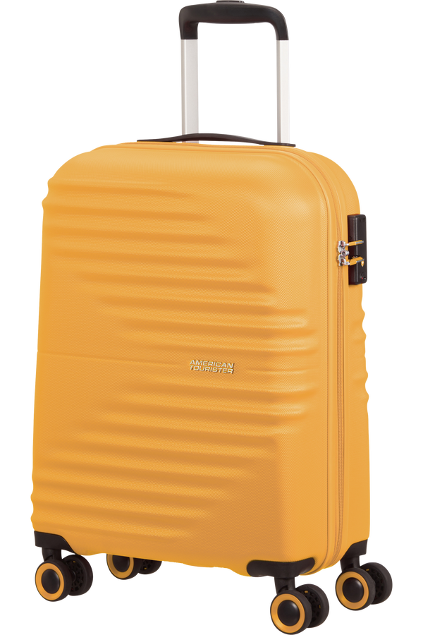 American Tourister Wavetwister Spinner TSA 55cm  Jaune