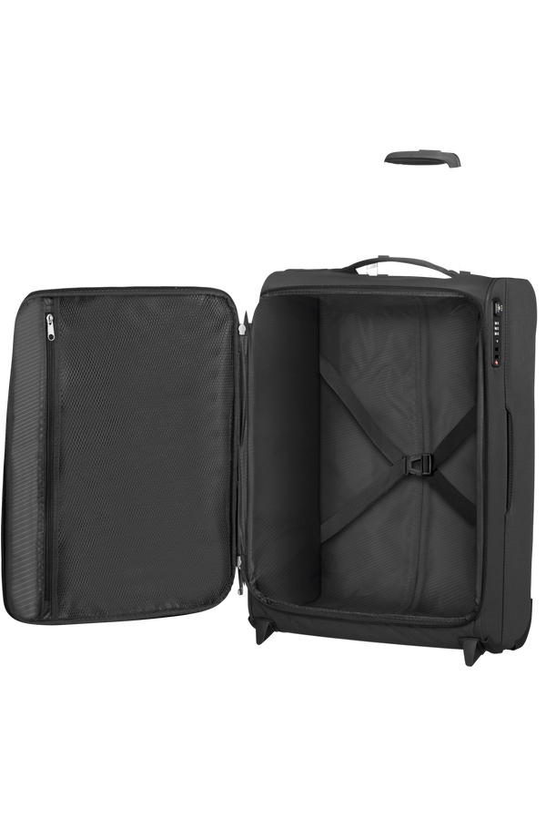 American Tourister Lite Ray Upright TSA 55cm  Jet Black