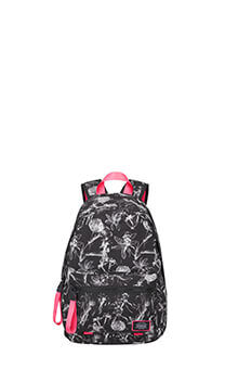 American Tourister Urban Groove Lifestyle Backpack 6  Flowers Black