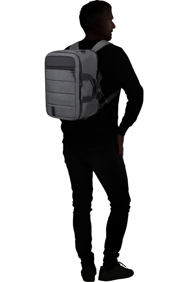 American Tourister Streethero 3-Way Boarding Bag  Grey Melange