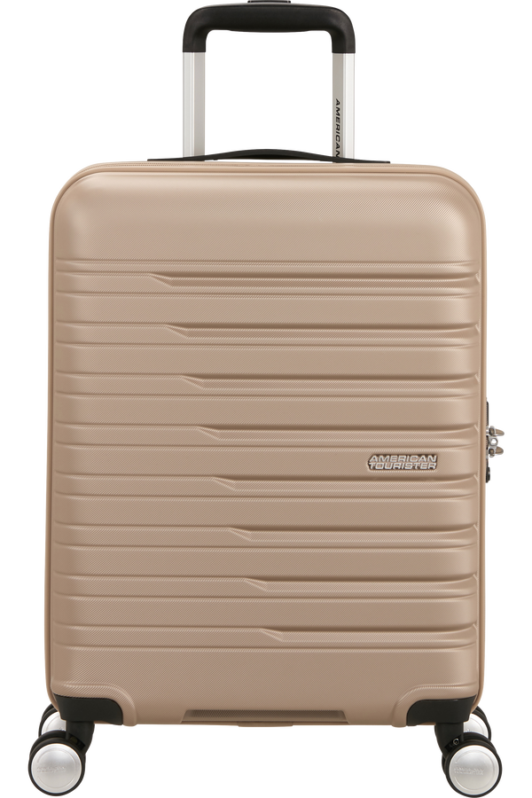 American Tourister Flashline Spinner 55/20 TSA  Or ivoire