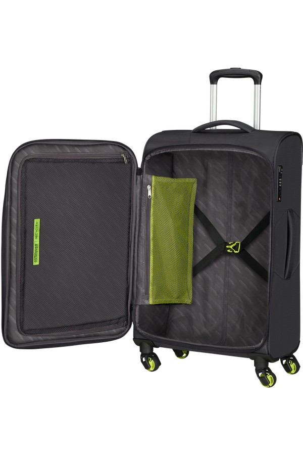 American Tourister At Eco Spin Spinner TSA 67cm  Atlas Grey