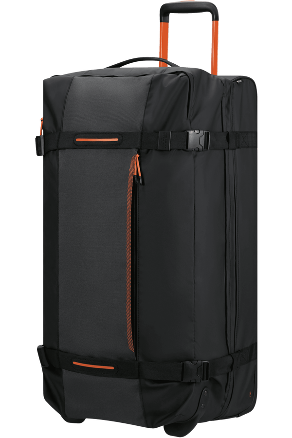 American Tourister Urban Track Duffle with wheels Lmtd L  Noir/Orange