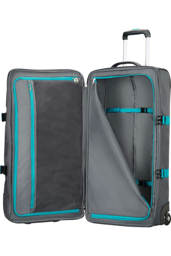 American Tourister Road Quest Reisetasche mit Rollen L  Grey/Turquoise