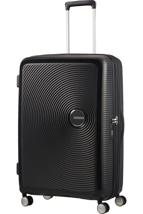 American Tourister Soundbox Spinner erweiterbar 77cm Bass Black