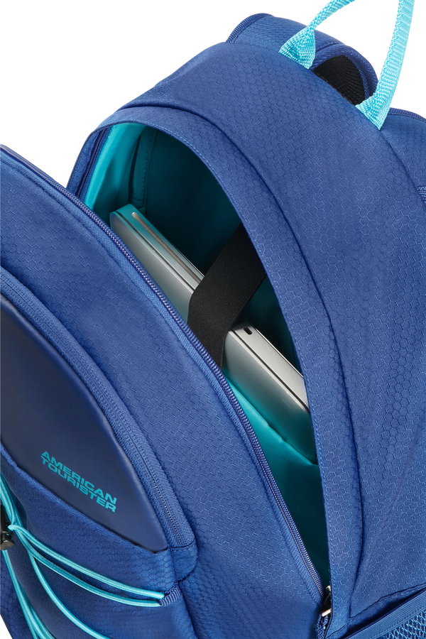 American Tourister Road Quest Laptop Backpack M 15.6'  Deep Water Blue