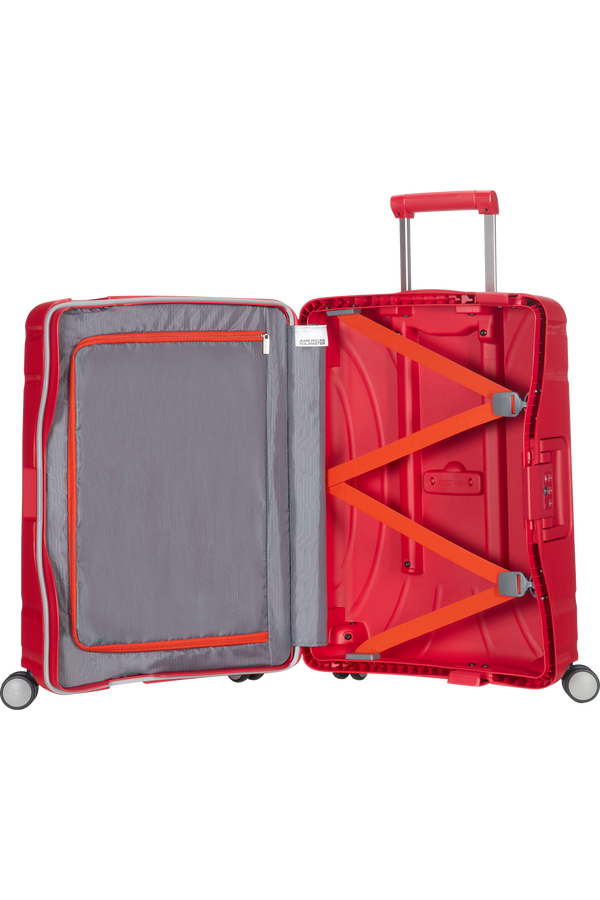 American Tourister Lock'n'Roll Spinner 55cm 40x55x20cm Energetic Red