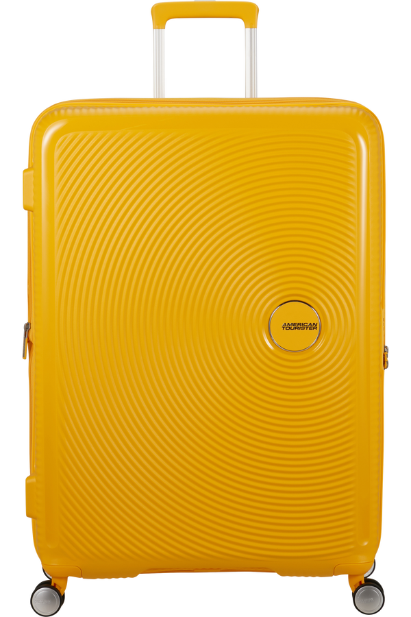 American Tourister SoundBox Spinner TSA Expandable 80cm  Jaune or