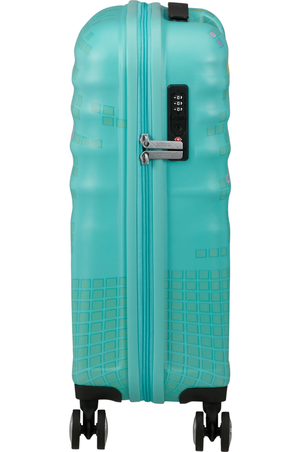 American Tourister Disney Wavebreaker Spinner TSA Disney Fl 55cm  Stitch Flower