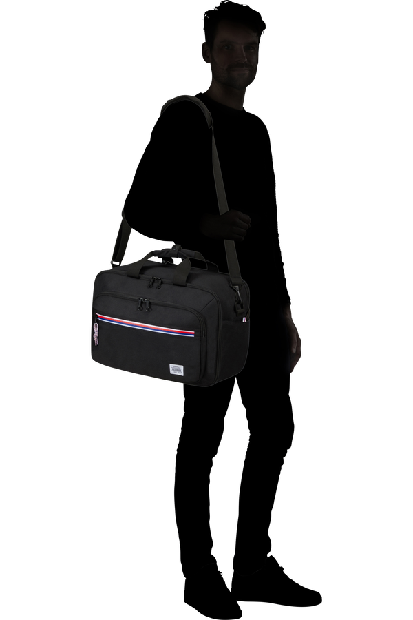 American Tourister UpBeat 3-Way Boarding Bag  Schwarz