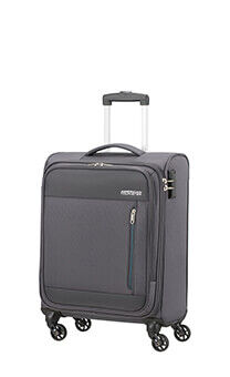 American Tourister Heat Wave Spinner 55cm  Charcoal Grey