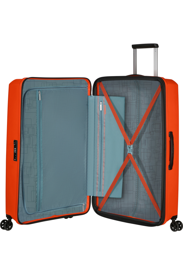 American Tourister Aerostep Spinner 77/28 Exp Tsa 77cm  Orange éclatant