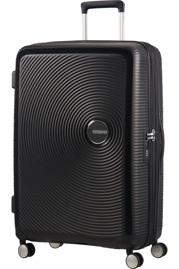 American Tourister Soundbox Spinner erweiterbar 77cm Bass Black