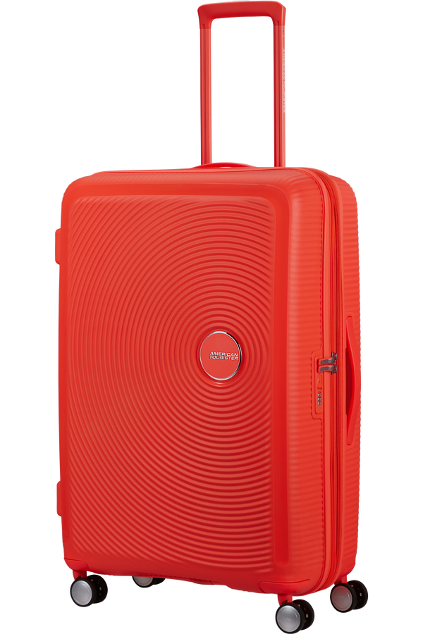American Tourister SoundBox Spinner TSA Expandable 77cm  Neon Orange