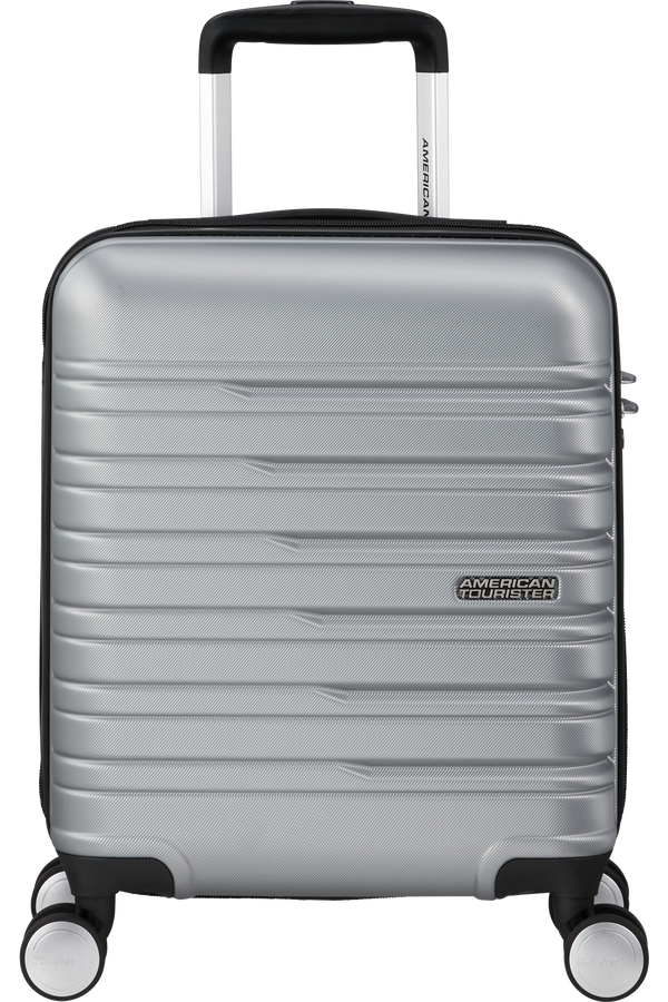 American Tourister Flashline SPINNER UNDERSEATER 45cm  Sky Silver