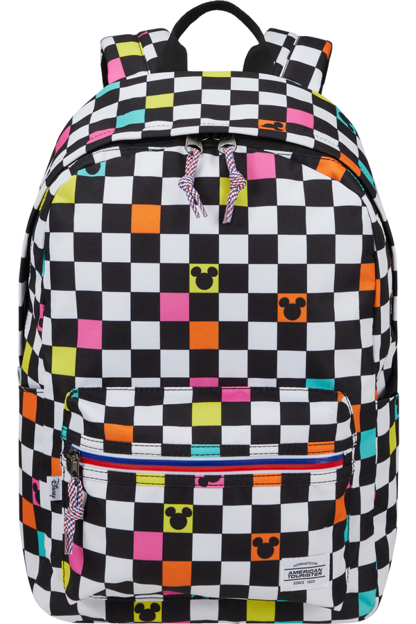 American Tourister Upbeat Disney Backpack Zip Disney  Mickey Check