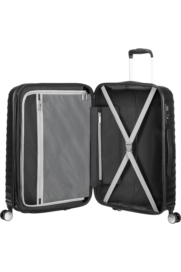 American Tourister Jetglam Spinner 67cm  Metallic Black