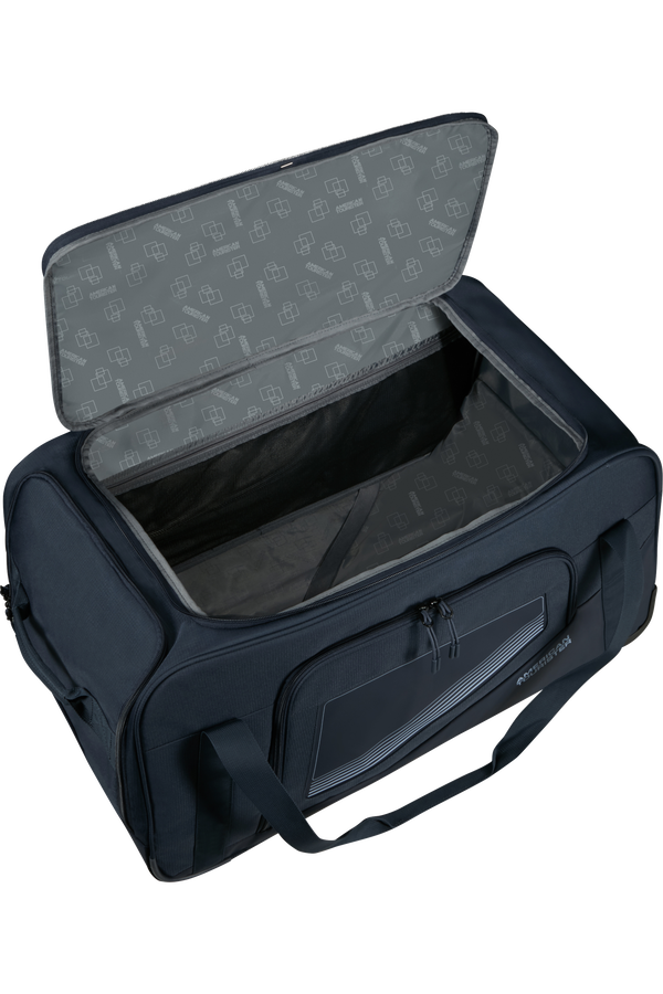 American Tourister City Racer Duffle with Wheels M  Navy