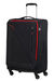 Lite Volt Valise 4 roues 68cm Noir/Rouge