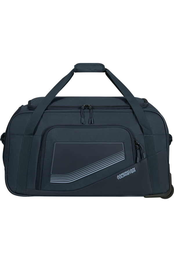 American Tourister City Racer Duffle with Wheels M  Navy