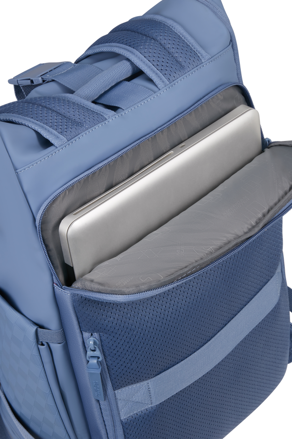 Urban Tide 15.6'' rolltop Sac &agrave; dos 15.6" | American Tourister Urban Tide Rolltop Laptop Backpack 15.6'  Storm Blue