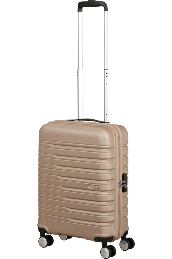 American Tourister Flashline Spinner 55/20 TSA  Or ivoire