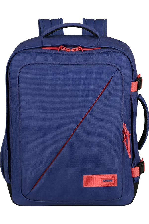 American Tourister Take2cabin Casual Backpack MS  Dusk Purple/Sunset Coral