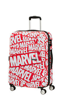 American Tourister Wavebreaker Disney Spinner Marvel 67cm  Marvel Logo