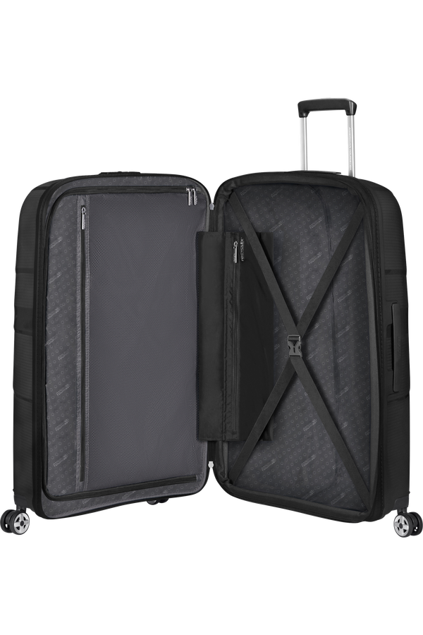 American Tourister Starvibe Spinner Expandable 77cm Schwarz