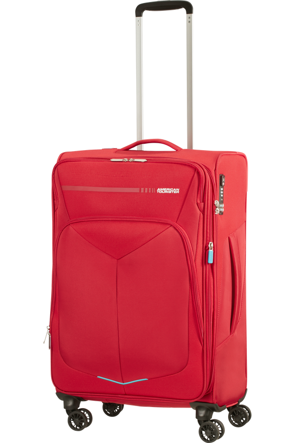 American Tourister Summerfunk Spinner Exp TSA 67cm  Rouge