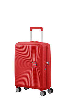 American Tourister Soundbox Spinner Expandable 55cm  Coral Red