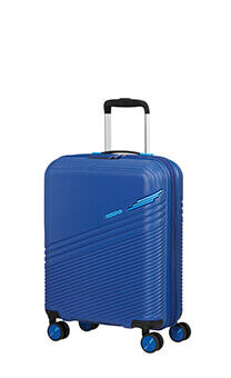 American Tourister Triple Trace Spinner TSA Expandable 55cm  Bleu marine/Bleu